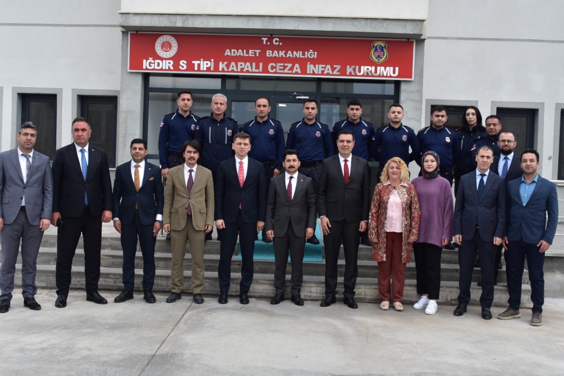 Ceza ve Tevkifevleri Genel Müdürlüğü Tetkik Hâkimlerinden Iğdır’da Kurum Ziyaretleri